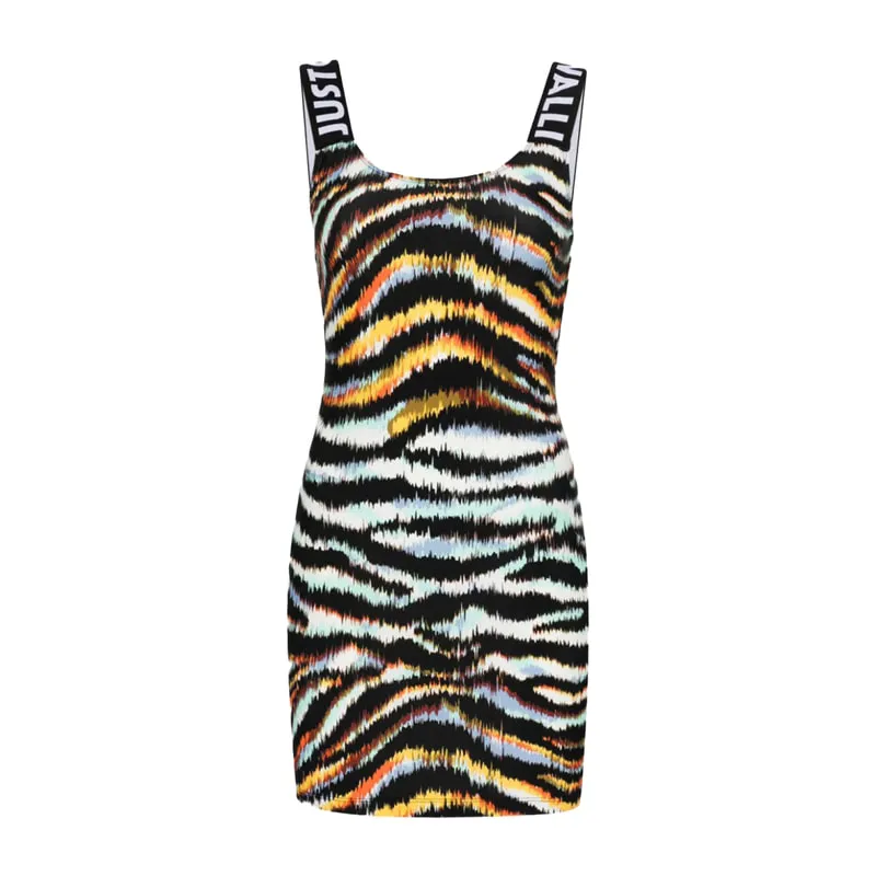 Φόρεμα εφαρμοστό animal print