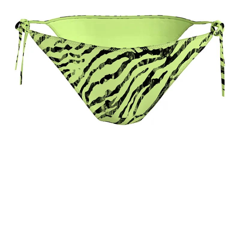 Animal print bikini bottom