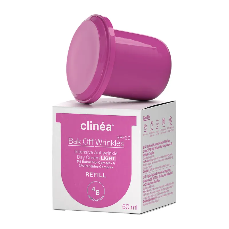 Anti-Wrinkle Day Cream Refill Bak Off Wrinkles Light Spf20