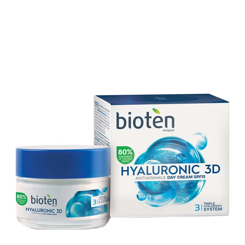 Antiwrinkle Day Cream Hyaluronic 3D