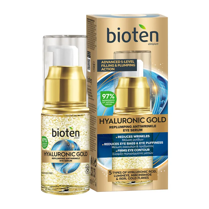 Antiwrinkle Eye Serum Hyaluronic Gold