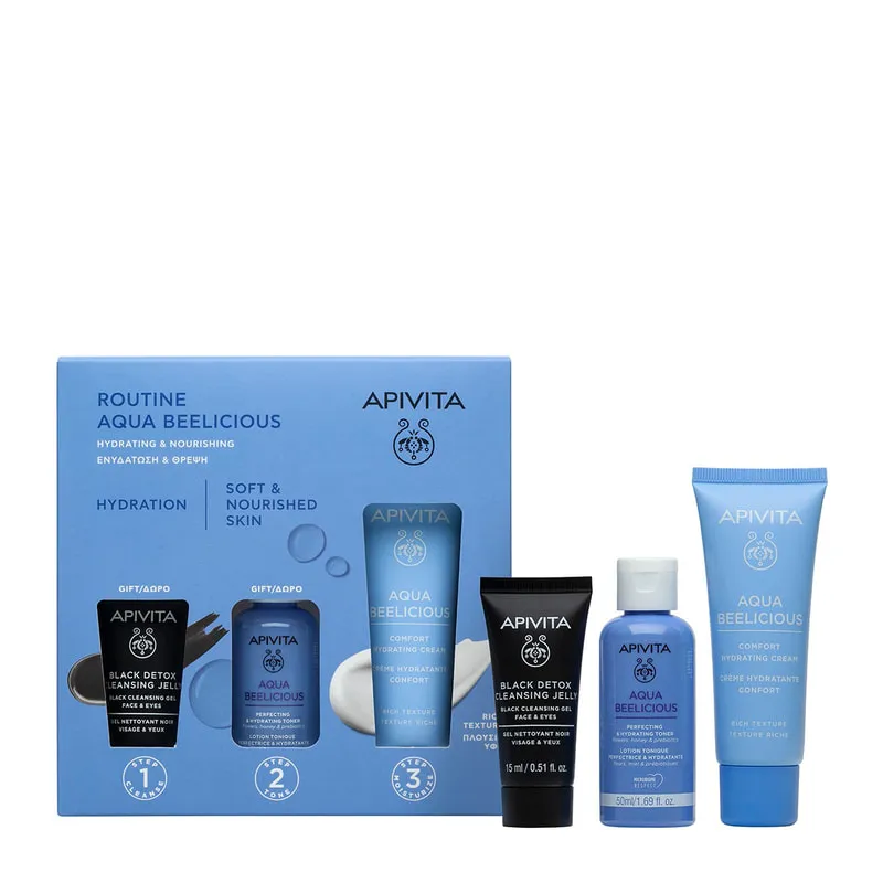 Aqua Beelicious Απαλή Κρέμα Ενυδάτωσης Πλούσιας Υφής Σετ Δώρο
