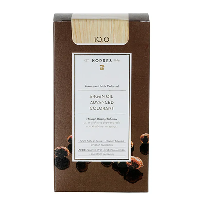 Argan Oil Advanced Colorant 10.0 Platinum Blonde