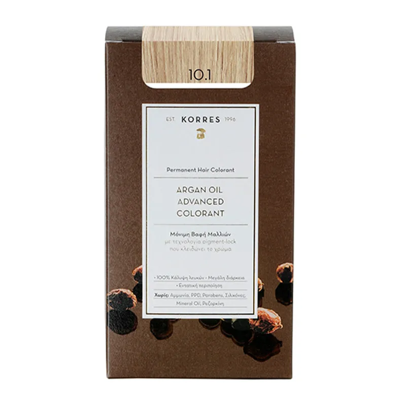 Argan Oil Advanced Colorant 10.1 Platinum Ash Blonde