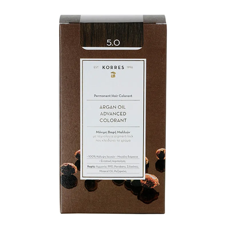 Argan Oil Advanced Colorant 5.0 Light Brown