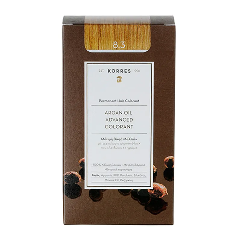 Argan Oil Advanced Colorant 8.3 Golden / Honey Light Blonde