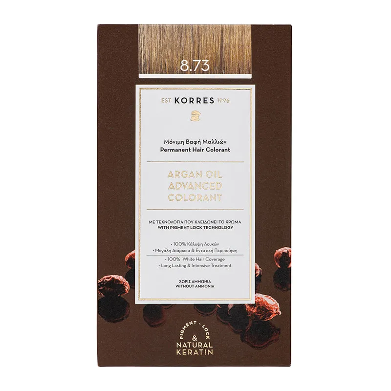 Argan Oil Advanced Colorant 8.73 Golden Caramel