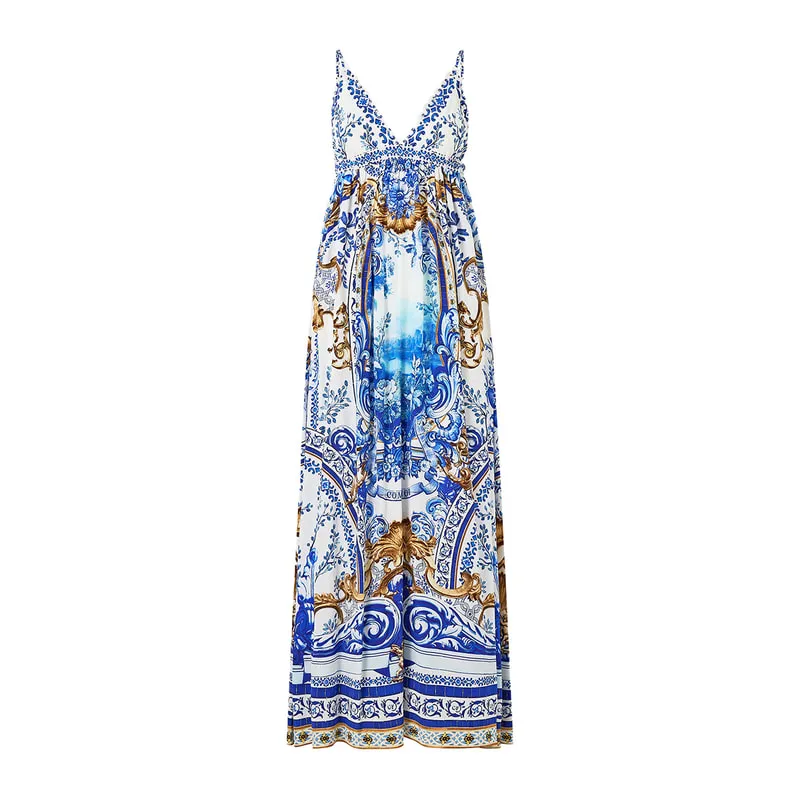 Dress Azul adventures Fitted Bodice