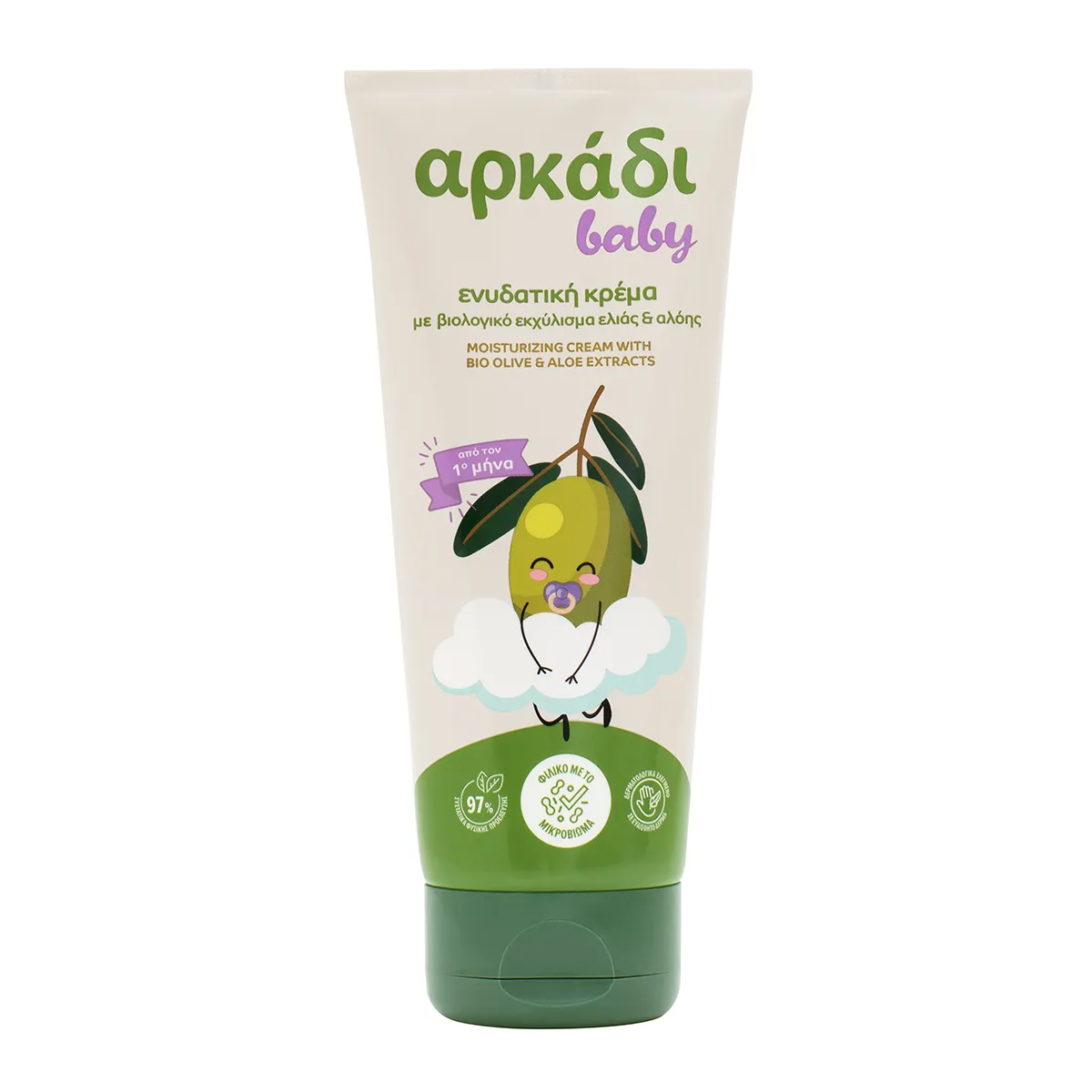 Baby Moisturizing Cream with Olive & Aloe Extracts