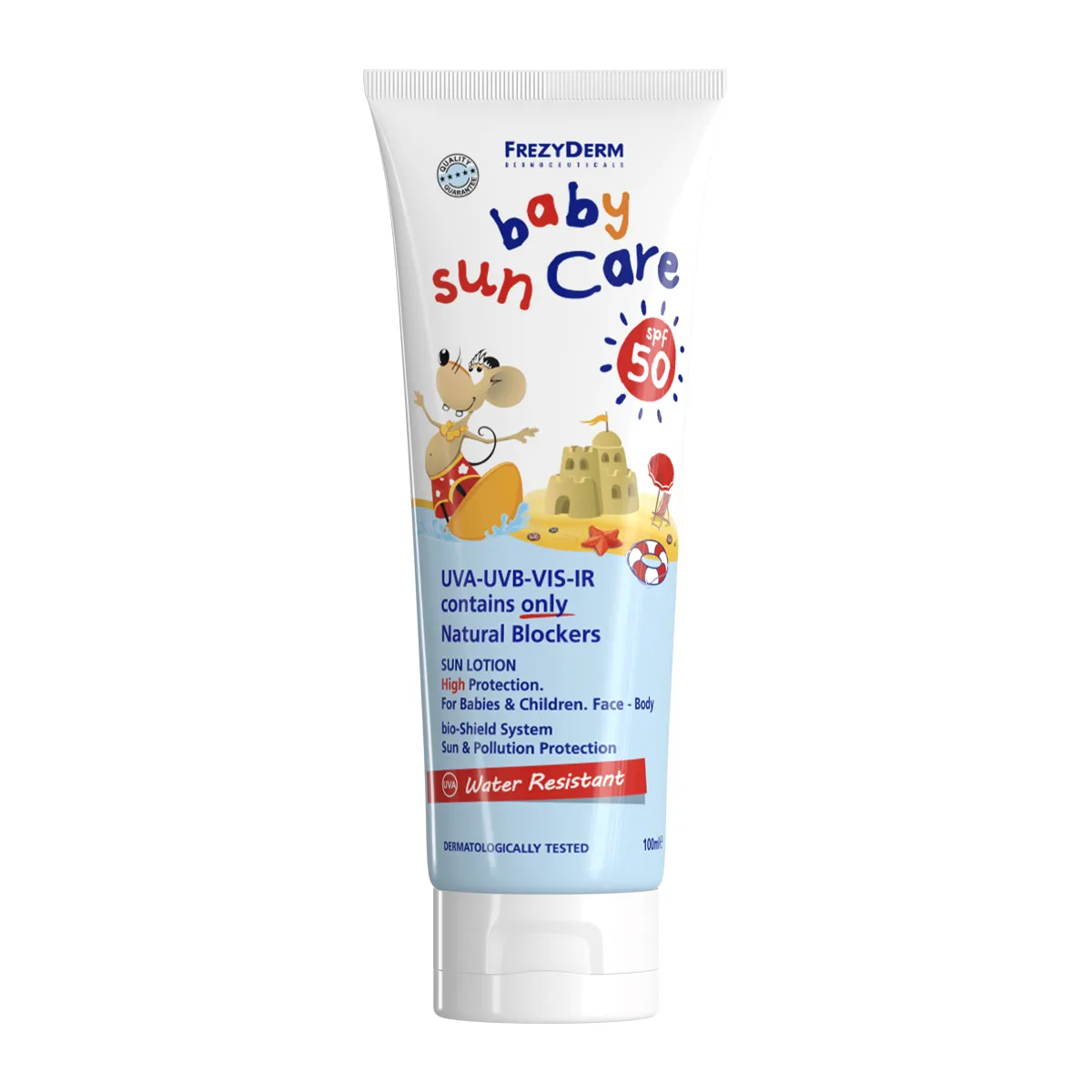 Baby Sun Care SPF50 - High-Protection Baby Sunscreen Lotion with Only Natural Filters