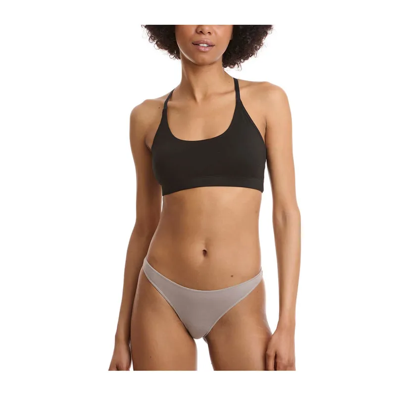 Printed bamboo thong 2 pack