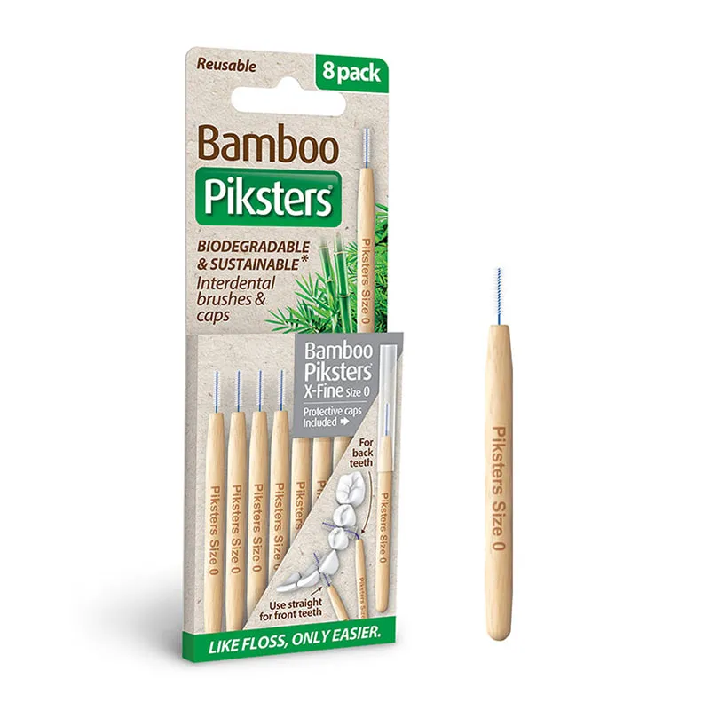 Bamboo Interdental Brushes Size 0