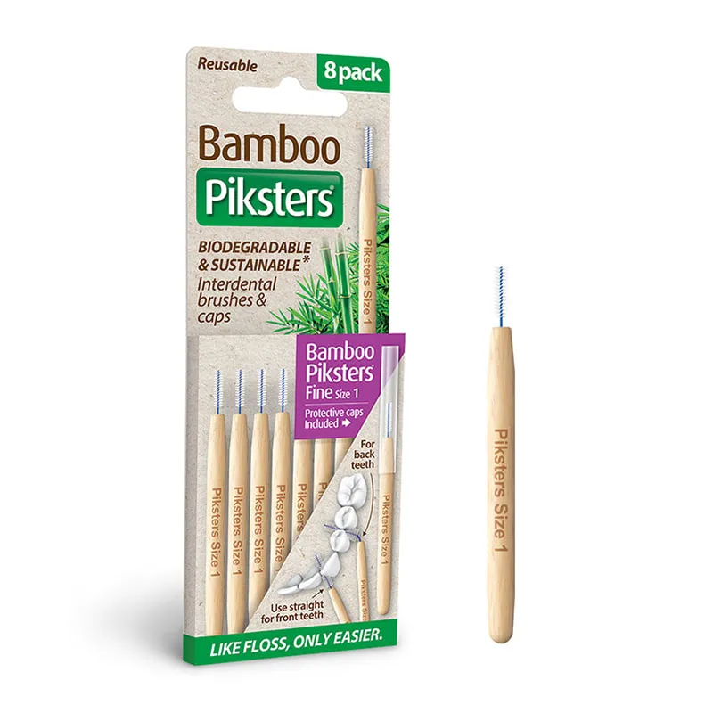 Bamboo Interdental Brushes Size 1