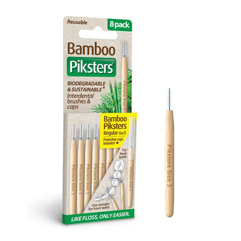 Bamboo Interdental Brushes Size 3