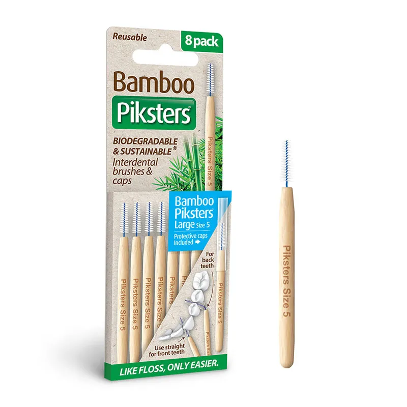 Bamboo Interdental Brushes Size 5