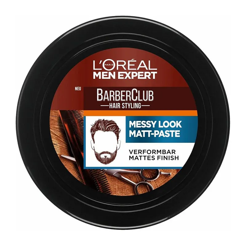 Barber Club Molding Clay, for Face & Hair - Medium Hold