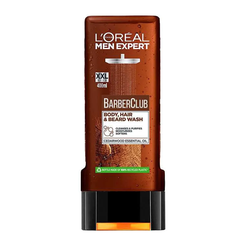 Barber Club Shower Gel Enriched With Cedarwood Essential Oil