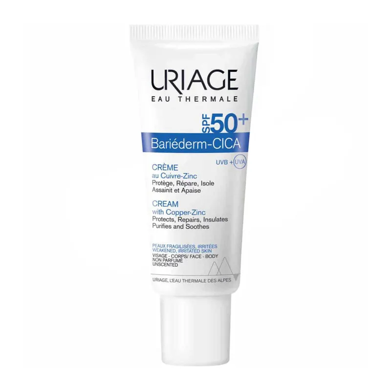 Bariederm Cica Κρέμα Spf50+ Με Cu-Zn