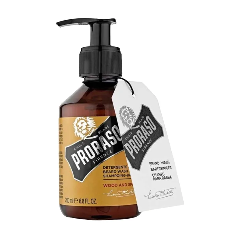 Beard Wash Wood and Spice