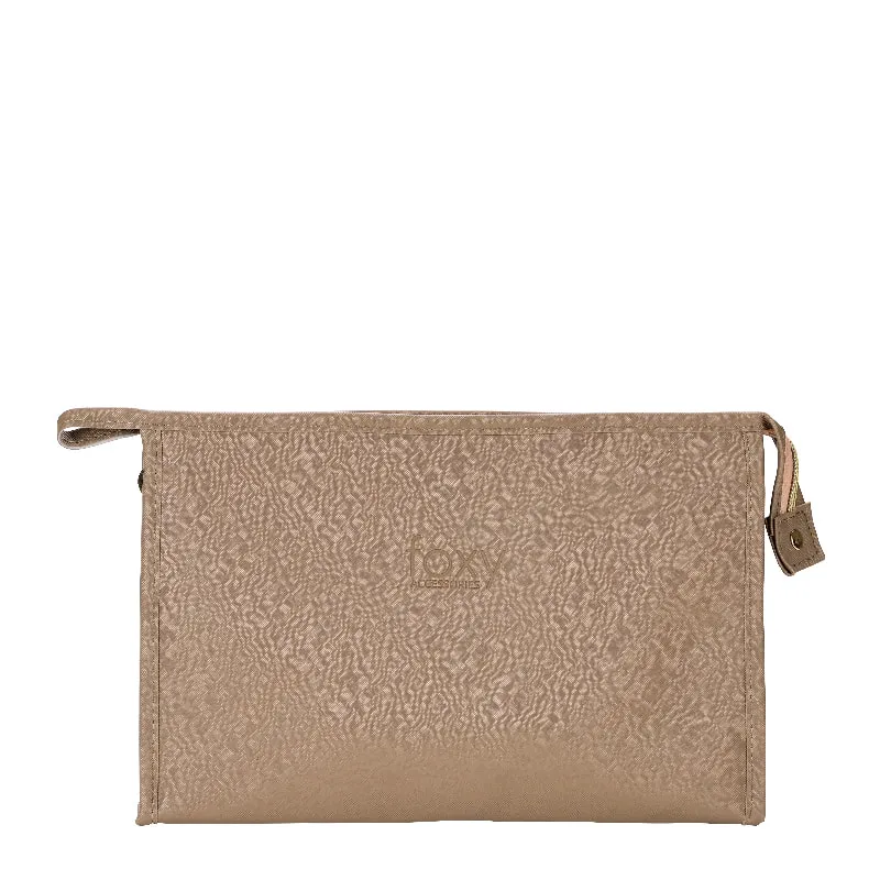 Beauty Bag Large Taupe