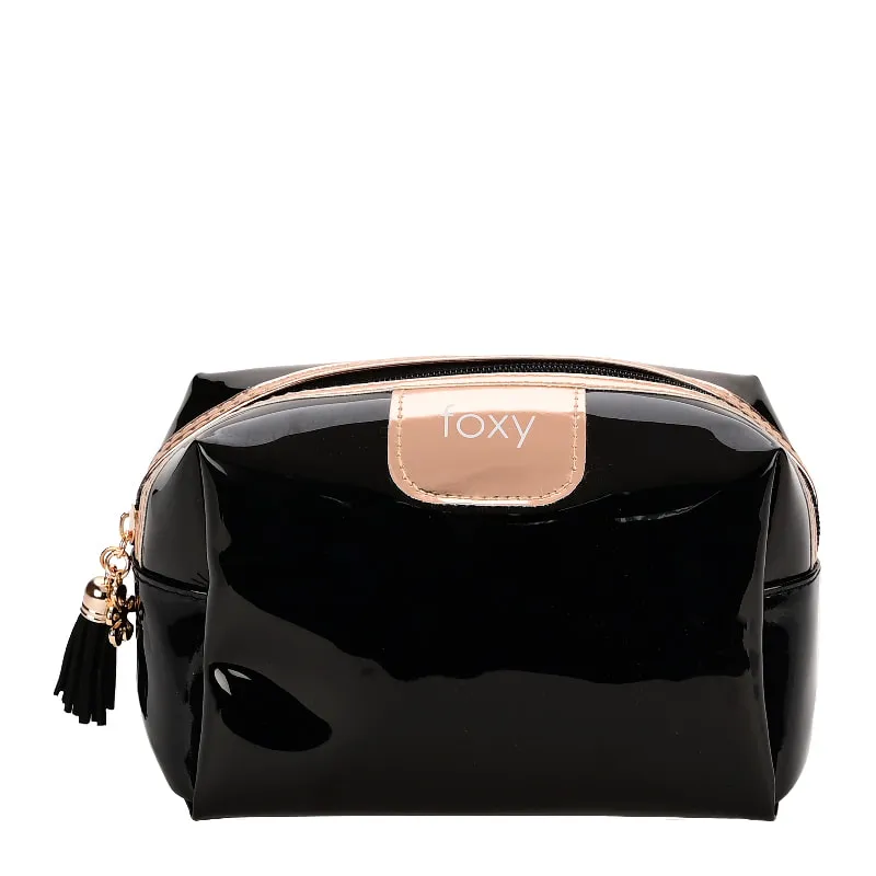 Beauty Bag Vinyl Small Black