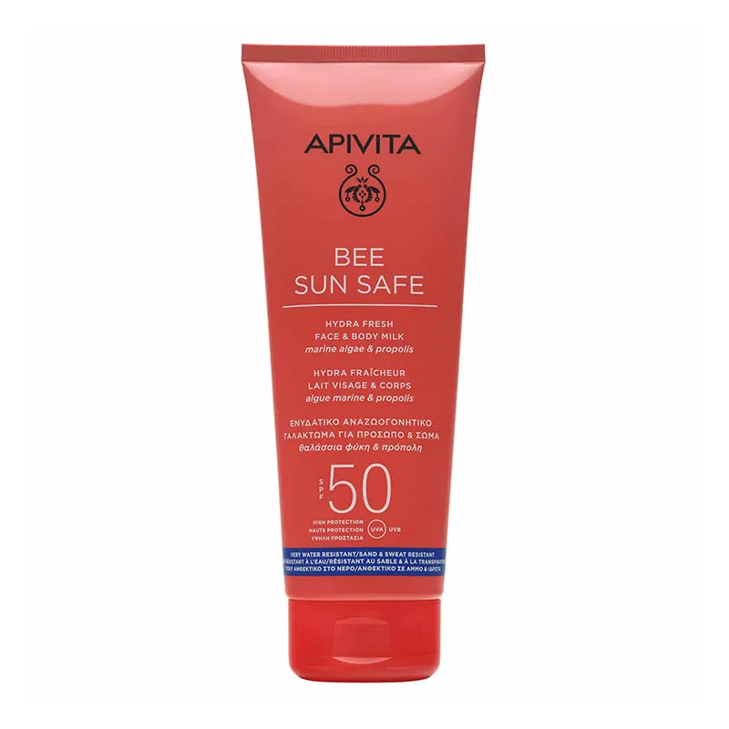 Bee Sun Safe Ενυδατικό Αναζωογονητικό Γαλάκτωμα για Πρόσωπο & Σώμα SPF50