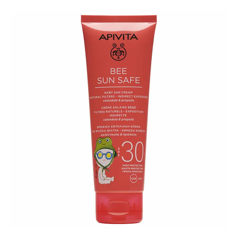 Bee Sun Safe Baby Sun Cream Natural Filters - Indirect Exposure SPF30