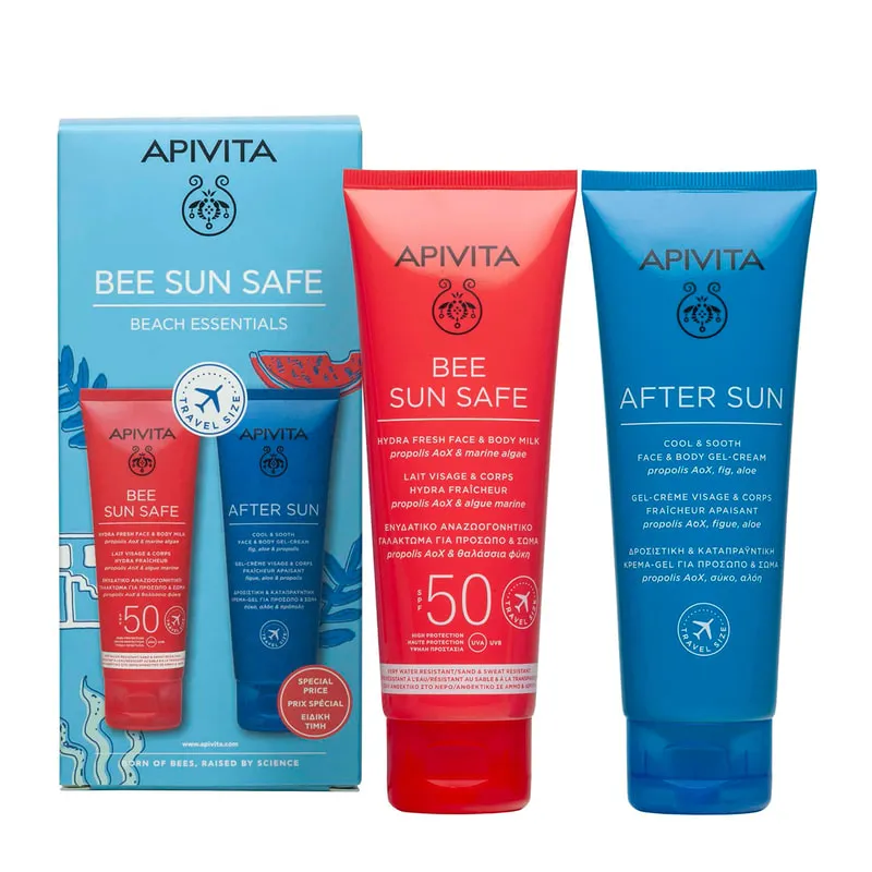 Bee Sun Safe Moisturizing Refreshing Lotion For Face & Body Spf50 & After Sun