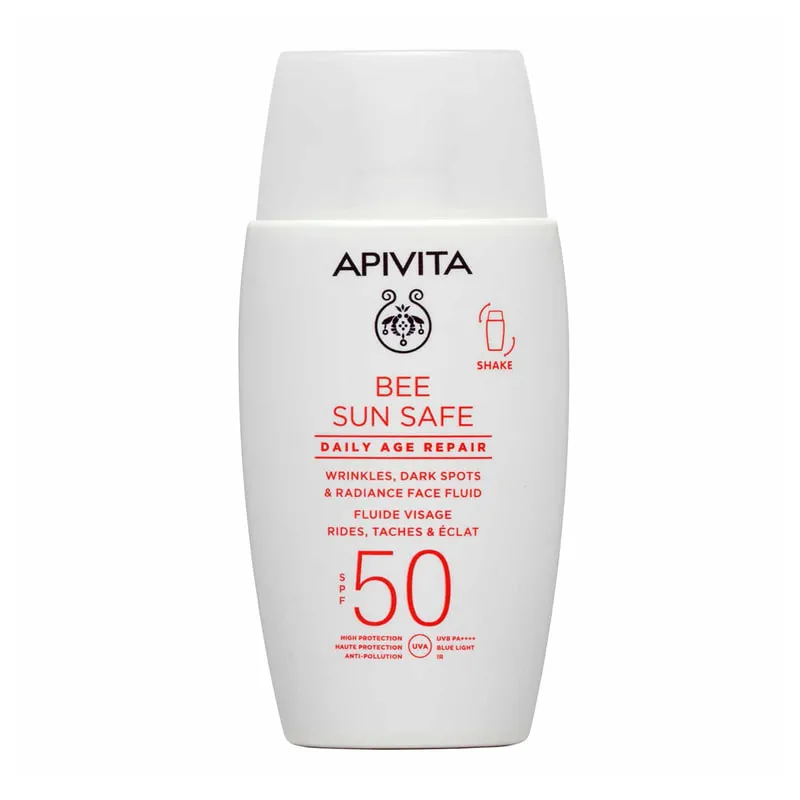 Bee Sun Safe Wrinkles, Dark Spots & Radiance Face Fluid-Ultra Light Texture SPF50