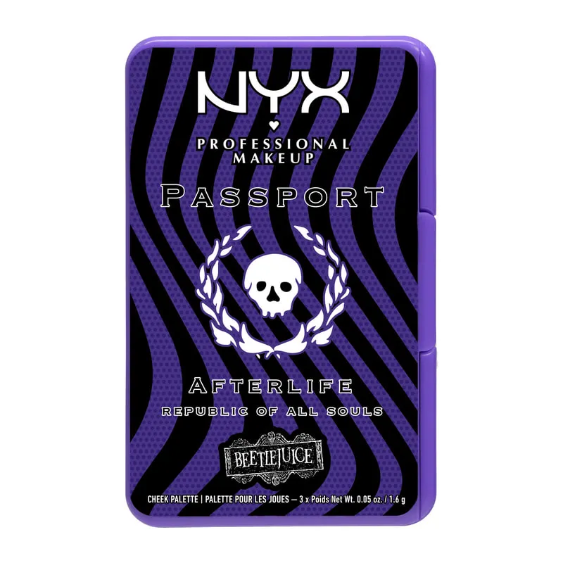 Beetlejuice Afterlife Passport Cheek Palette