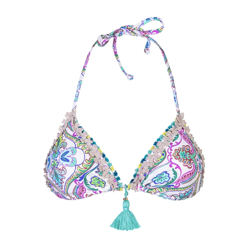 Triangle bikini top