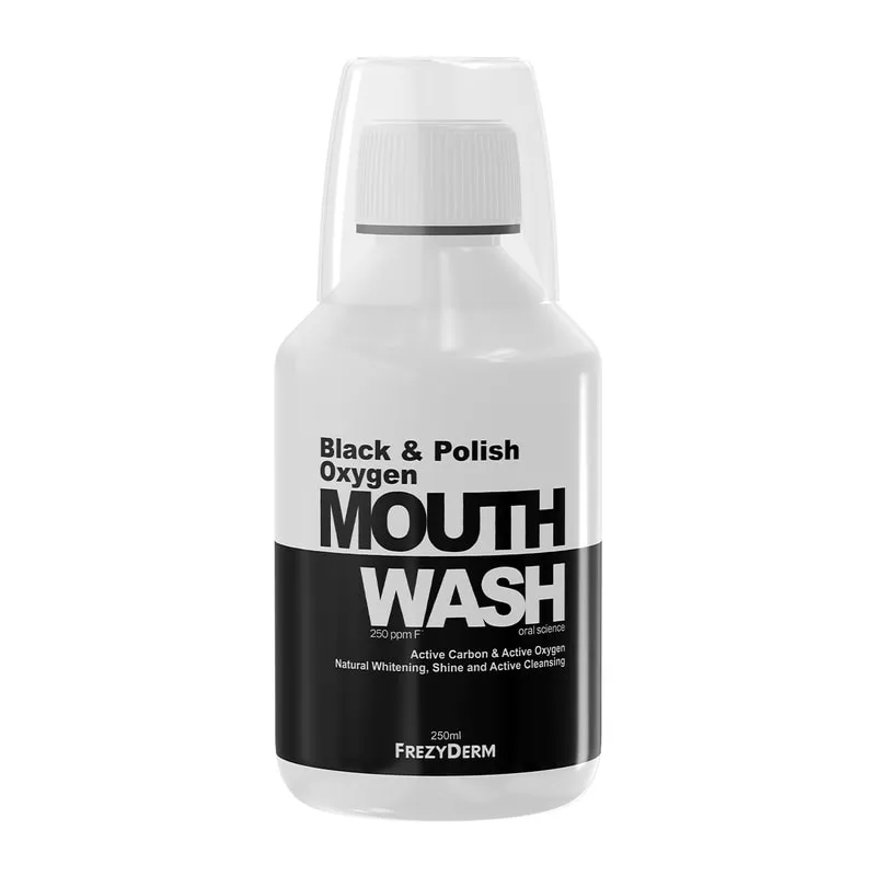Black & Polish Oxygen Mouthwash 250 ppm