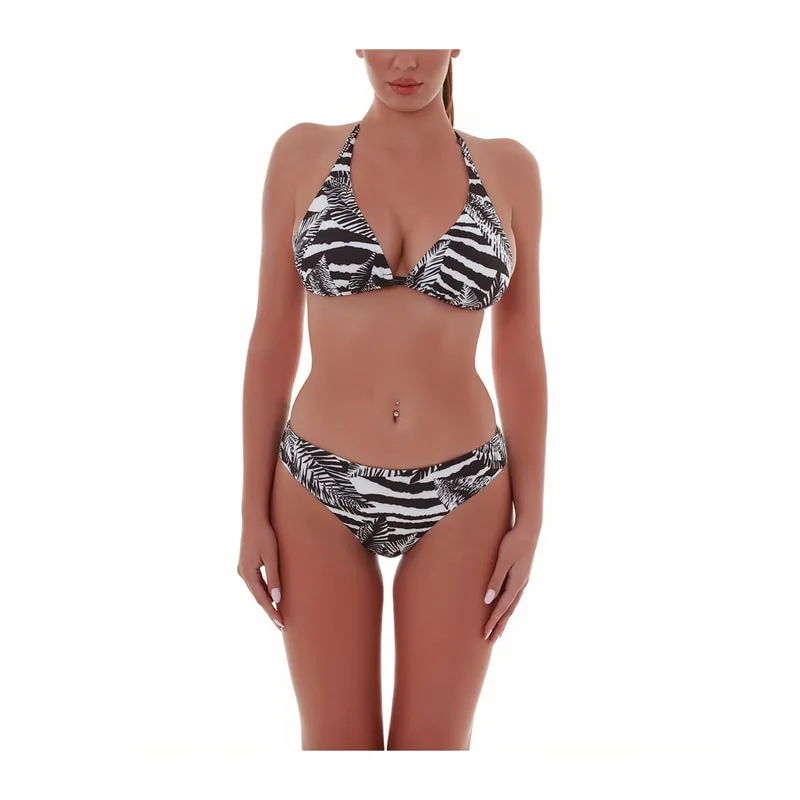 Black & White hipster bikini slip