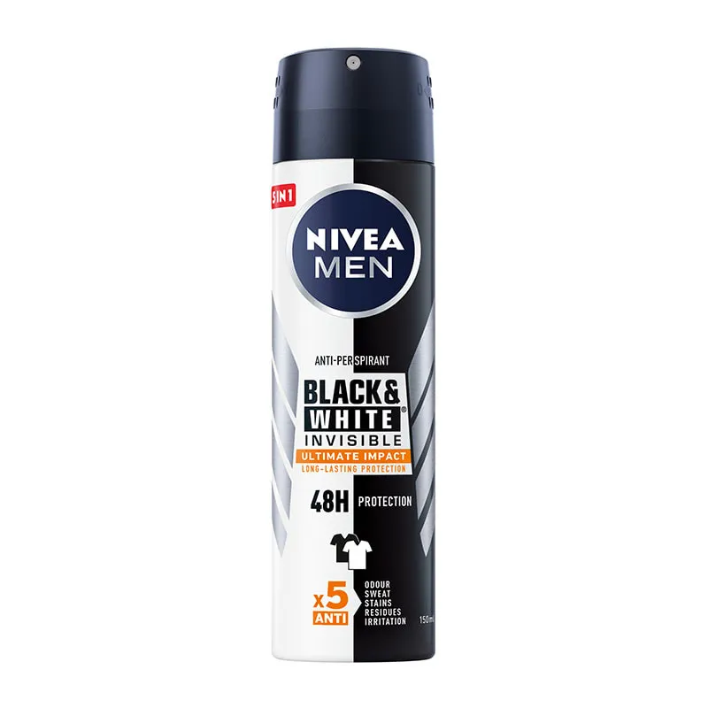 Black & White Ultimate Impact Αποσμητικό Spray Αντρικό