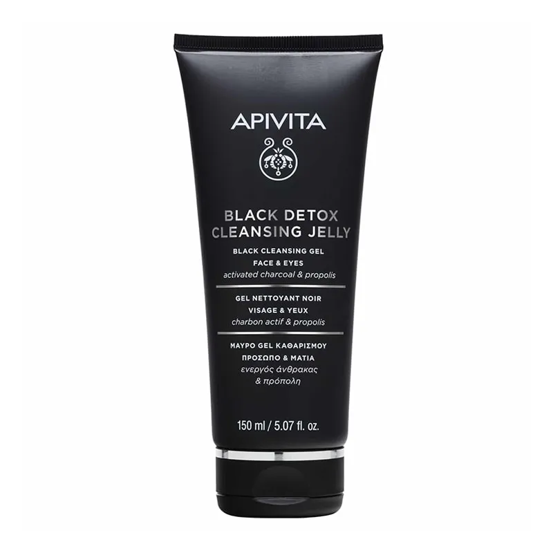 Black Cleansing Gel for Face & Eyes