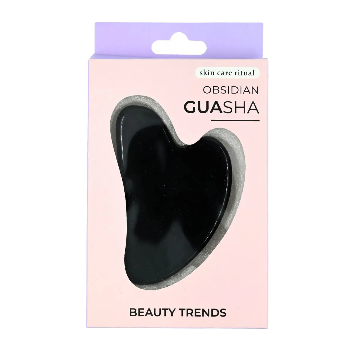 Black Obsidian Gua Sha Πέτρα Μασάζ Προσώπου