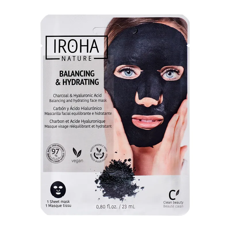 Black Tissue Face Mask Detox Anti-Blemish