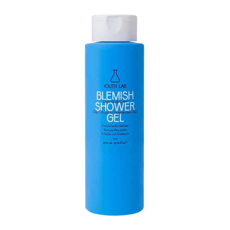Blemish Shower Gel - Foaming Body Cleansing Gel  For Acne Breakouts