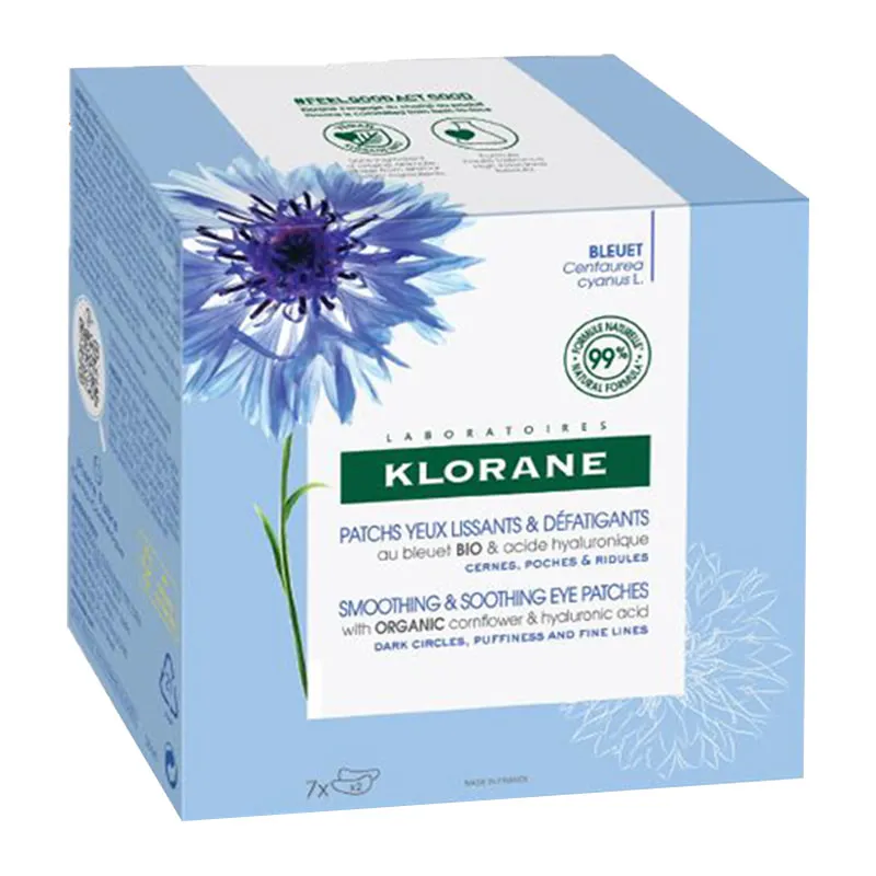 Bleuet Patch for Dark Circles and Bags with Herbal Hyaluronic Acid