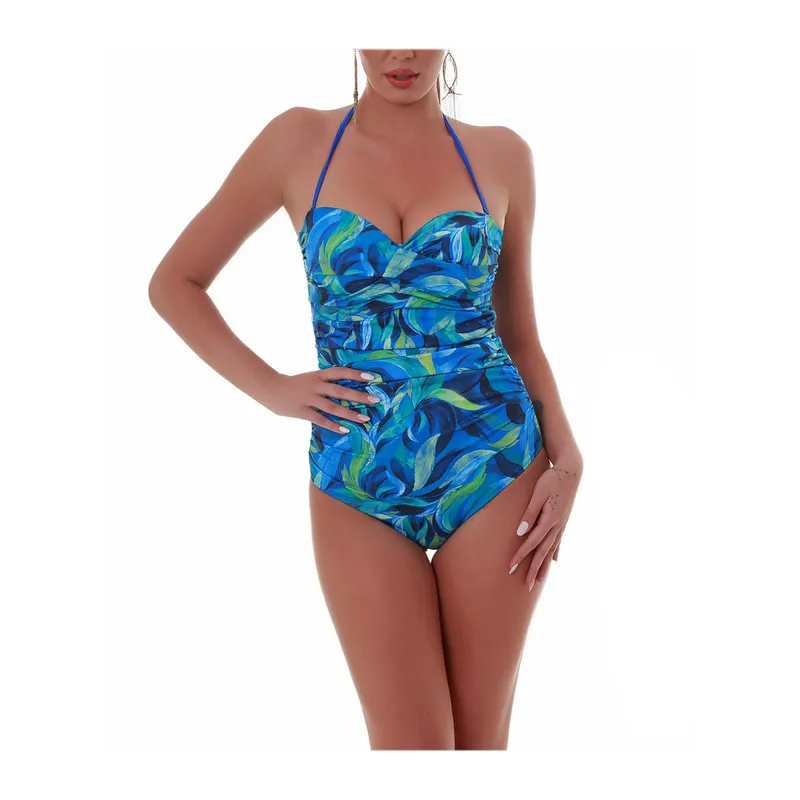 Blue Lagoon strapless onepiece swimsuit sup D