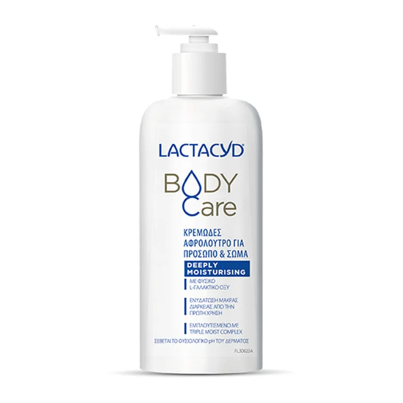 Body Care Deeply Moisturizing Αφρόλουτρο Για Πρόσωπο & Σώμα