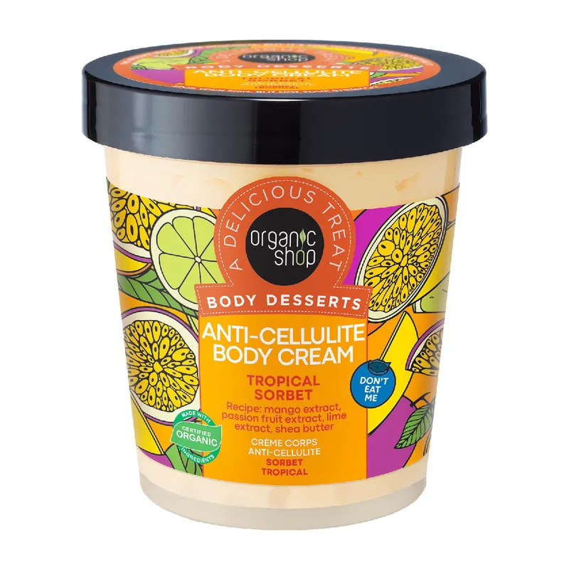 Body Desserts Anticellulite Body Cream Tropical Sorbet