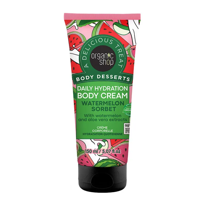 Body Desserts Αναζωογονητικό Body Cream Watermelon Sorbet