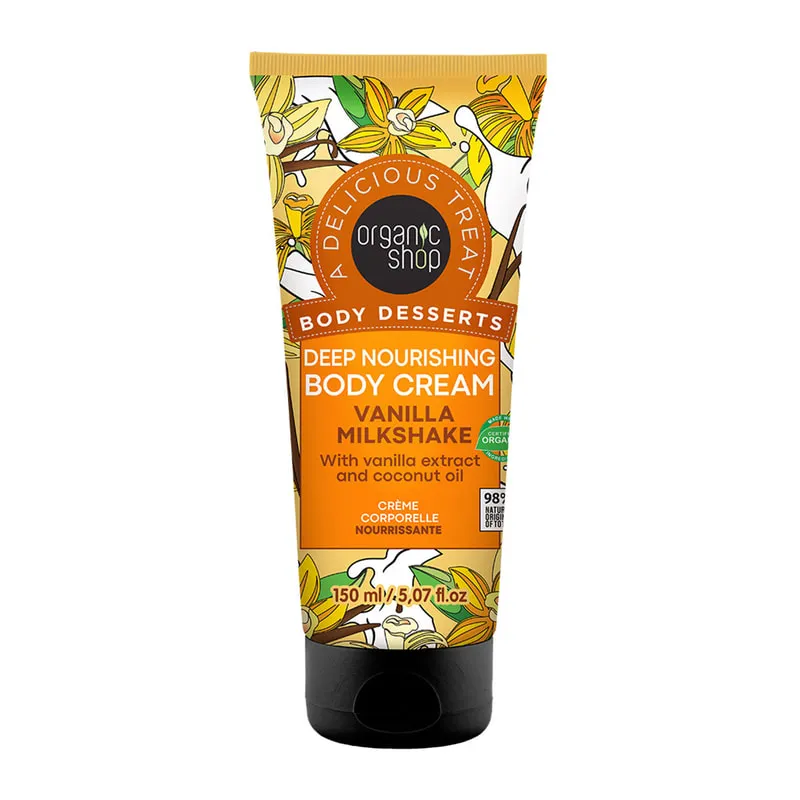 Body Desserts Deep Nourishing Body Cream Vanilla Milkshake