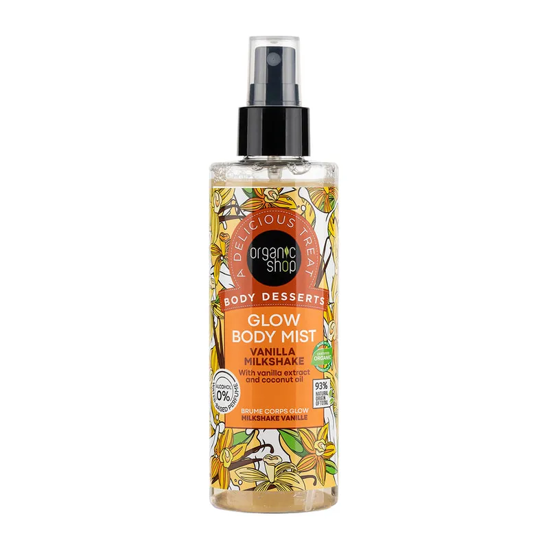 Body Desserts Glow Body Mist Vanilla Milkshake