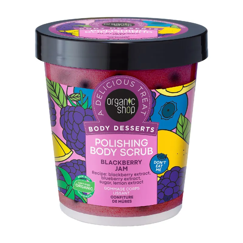 Body Desserts Polishing Body Scrub Blackberry Jam