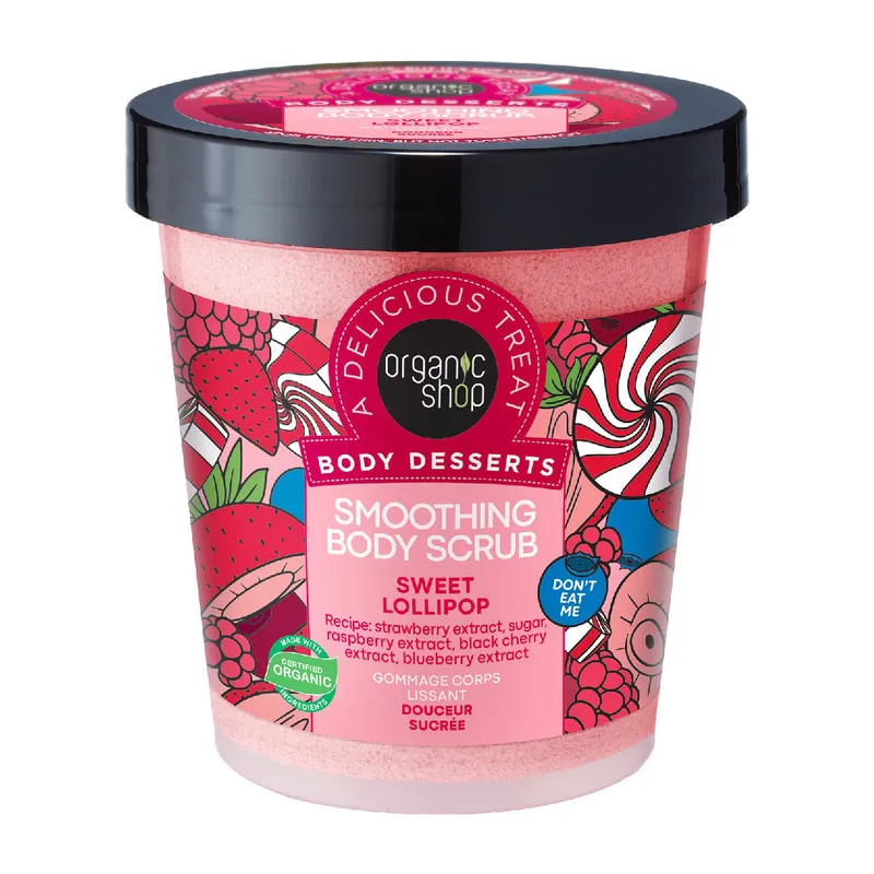 Body Desserts Smoothing Body Scrub Sweet Lollipop