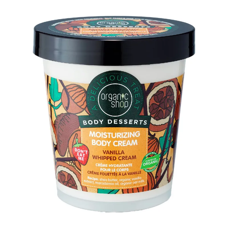 Body Desserts Vanilla Whipped Cream Moisturizing Body Cream