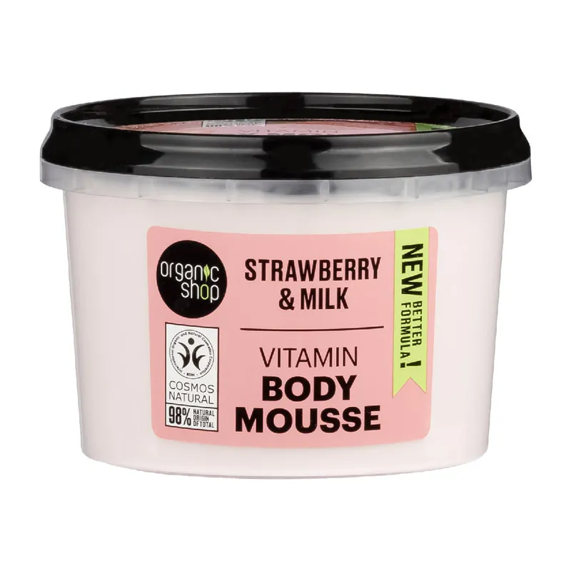 Body Mousse Strawberry Yoghurt