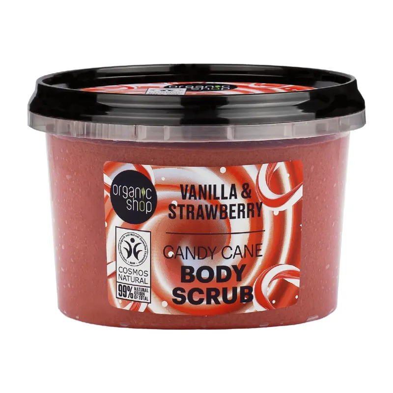 Body Scrub Candy Cane Vanille & Strawberry